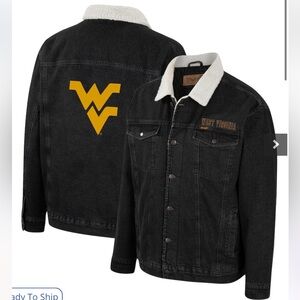NWT Wrangler West Virginia Denim Jacket